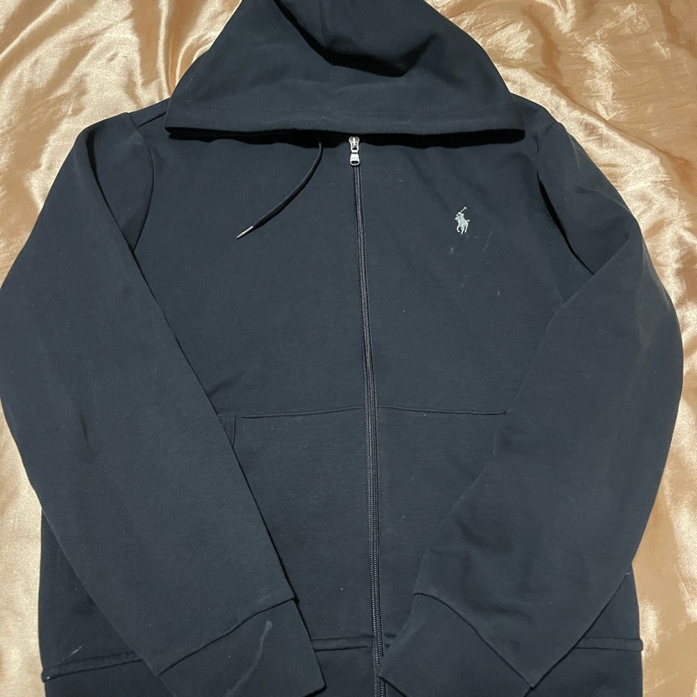 Polo Black Hoodie Sweater